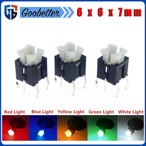 7mm led illuminated - x,