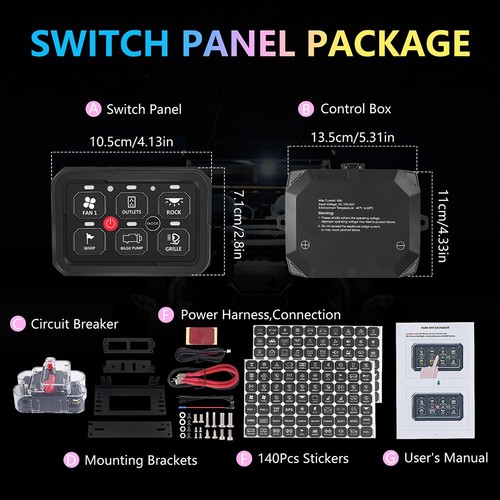 Gang rgb switch - gang,
