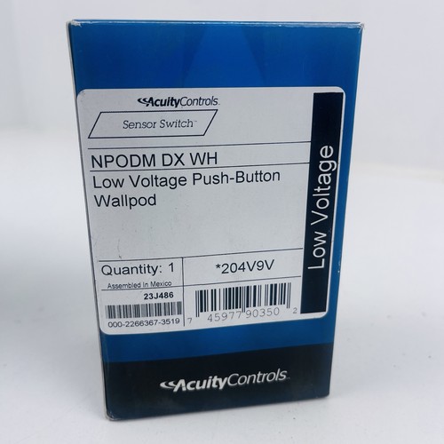Acuity controls light npodm - light, dx