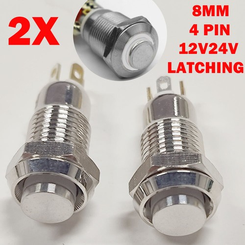 8mm small metal - metal, push