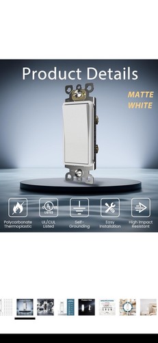 Pack matte white way - 30,