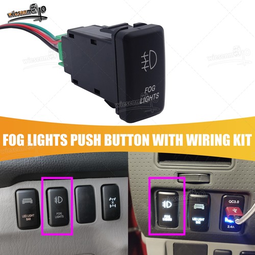 Fog light push button - fog,