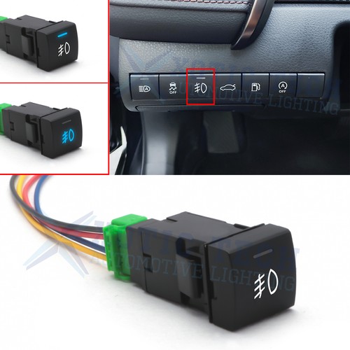 Fog lights push - lights, button