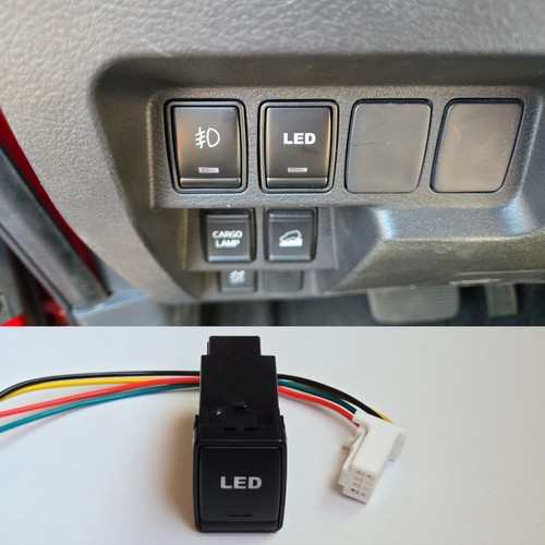 Push switch button led - switch, fog