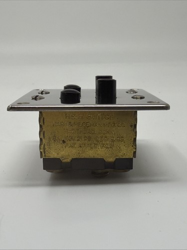 Vintage push button light - push,
