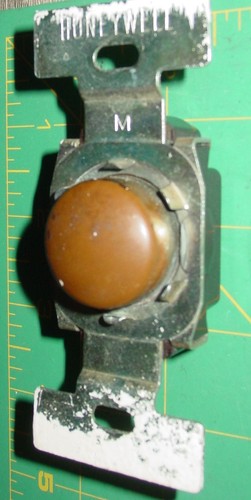 Vintage honeywell push button - honeywell,