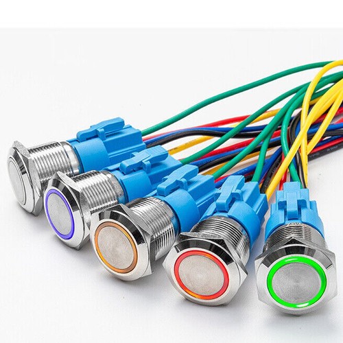 19mm 12v led off - 12v, on