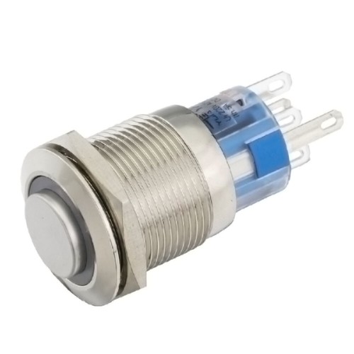 16mm latching momentary push - /,