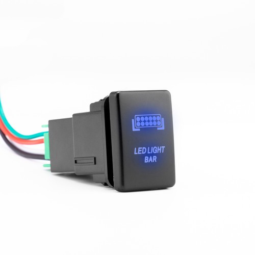Led light bar push button - led,