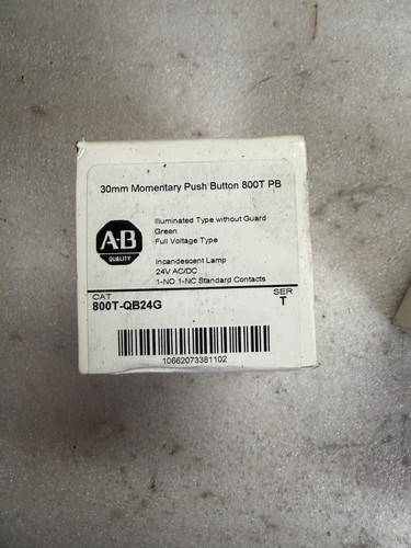 Allen bradley 800t - 800t-qb24g, 30mm
