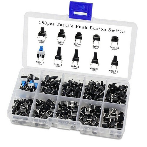 180pcs 14mm type 6x6 - 180pcs,