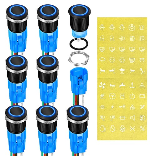 19mm 12v latching push - 12v,