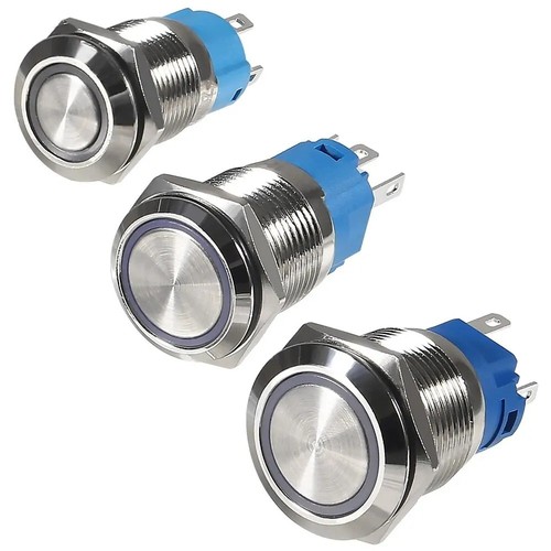 2pcs 16mm 12v 24v metal - 2pcs,