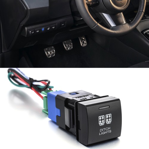 Ditch lights push button - ditch,