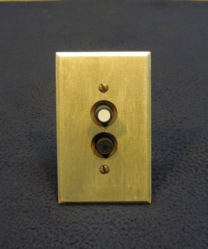 Antique early electrical push - early,