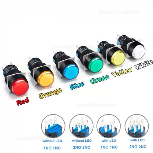 Round square push button - round,