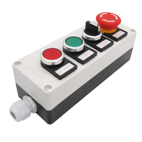 Red green momentary - red, switch