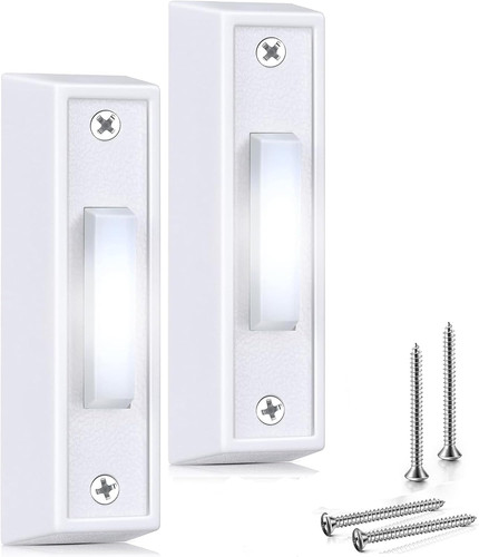 Pieces lighted doorbell - pieces,