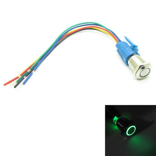 Waterproof metal push button - metal,