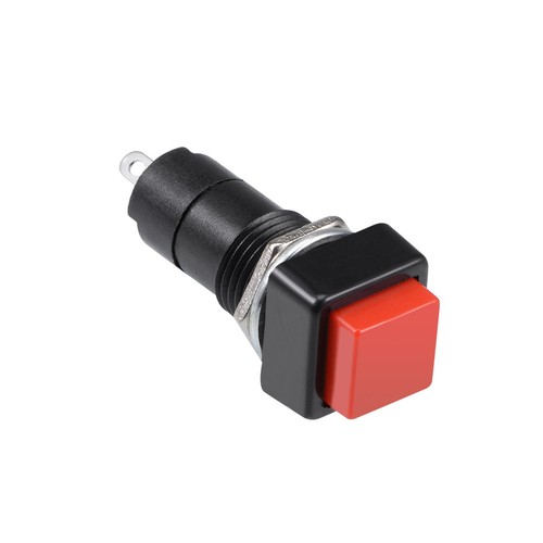 10pack 12mm red momentary push - 12mm,