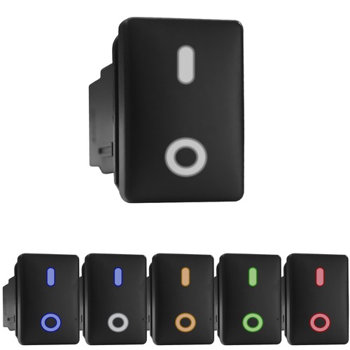 Off symbol led push - on,