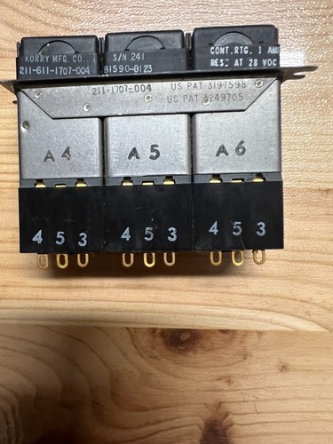 Korry mfg 211 - korry, mfg.