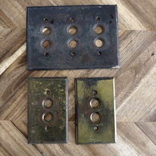 Brass vtg and gang push - brass,