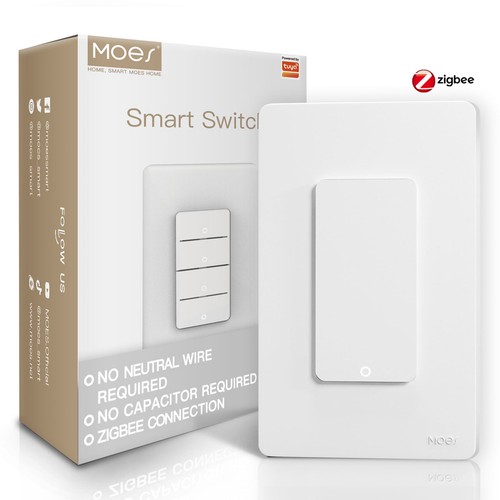 Moes gang zigbee smart - 1/2/3/4,